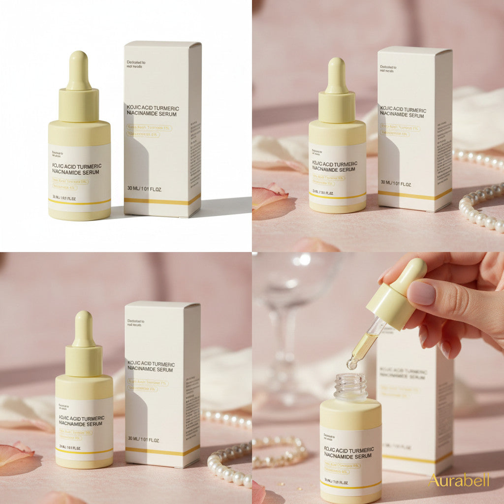 Kojic Acid Turmeric Niacinamide Serum image 3